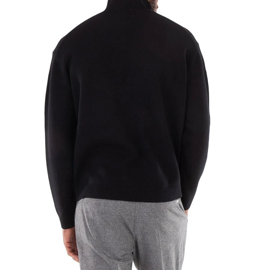 Maison Kitsune Fox Head Intarsia High-Neck Jumper 3