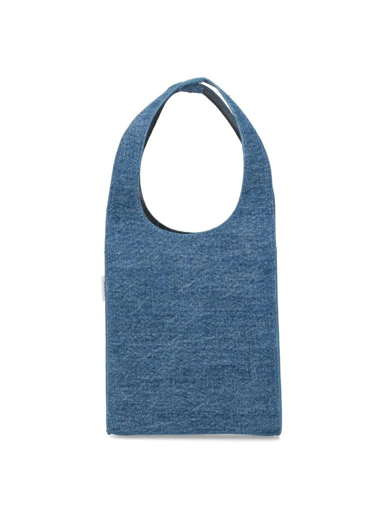 COPERNI Coperni Zip-Up Denim Shoulder Bag 2