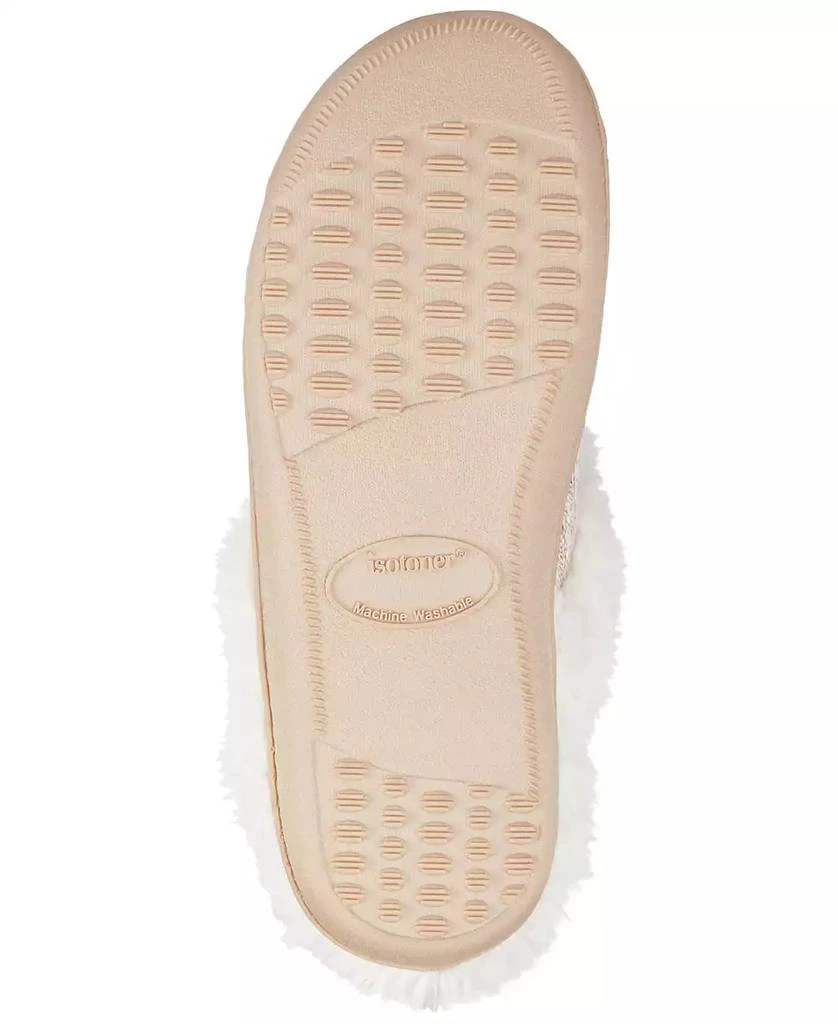 Isotoner Signature Women's Caroline Sweater Rib-Knit Clog Slippers 2