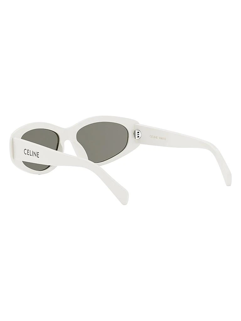 Celine Monochroms 57MM Geometric Sunglasses 5
