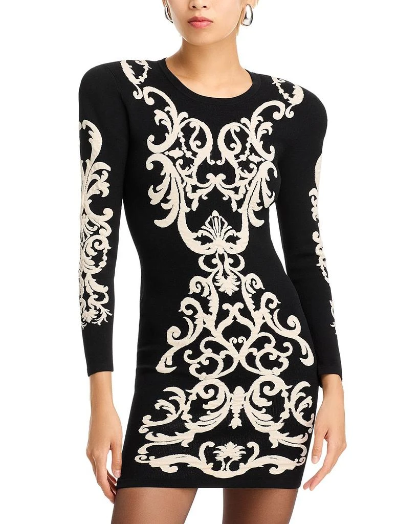 L'Agence Amadi Jacquard Mini Dress 1