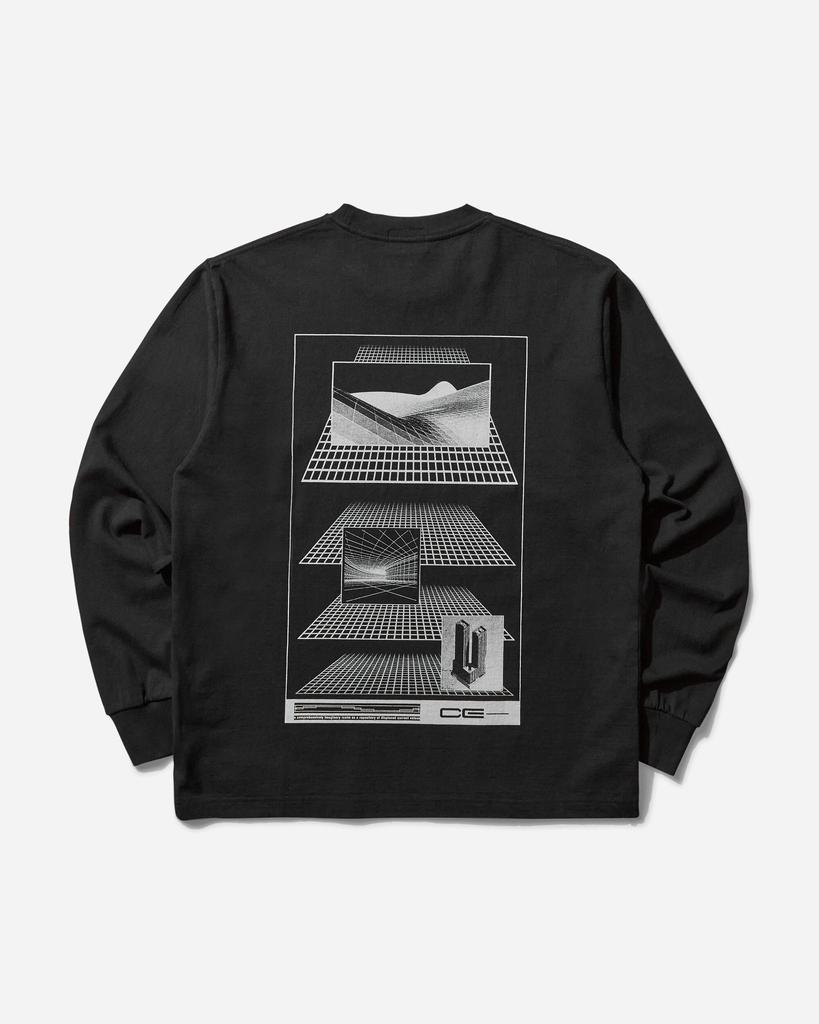 Cav Empt Men's As Dark Plan Longsleeve T-Shirt Black