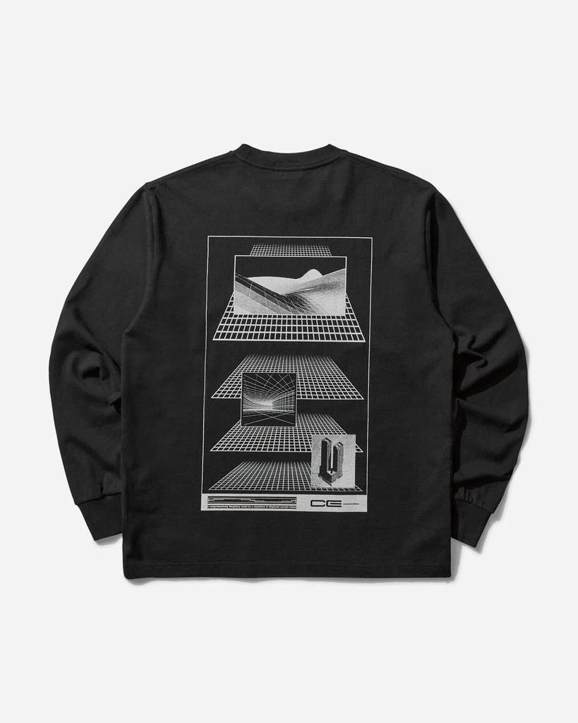 Cav Empt Men's As Dark Plan Longsleeve T-Shirt Black 2