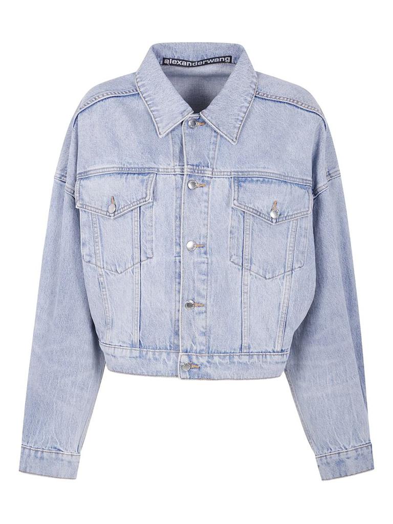 Alexander Wang Alexander Wang Clip Trucker Jacket Clothing
