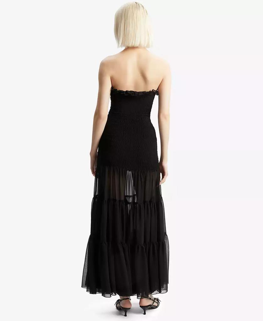 Bardot Women's Azura Strapless Smocked Maxi Dress