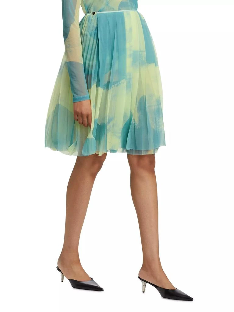 Proenza Schouler Judy Mesh Pleated Skirt 4
