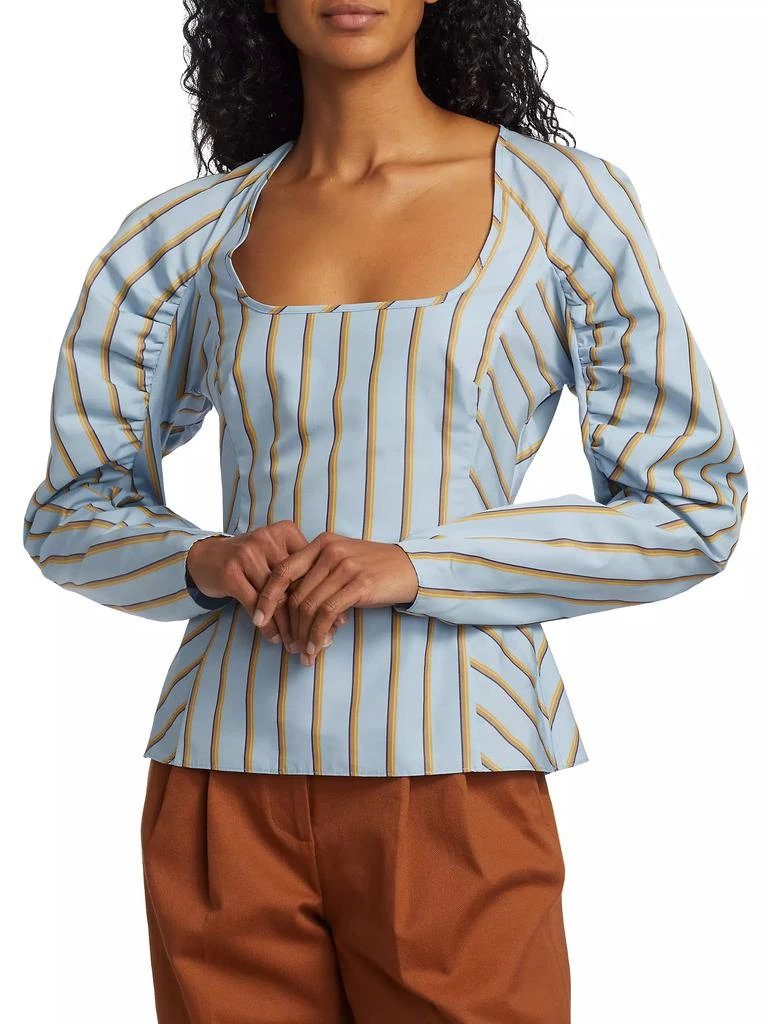 Aknvas Karini Puff-Sleeve Top 3