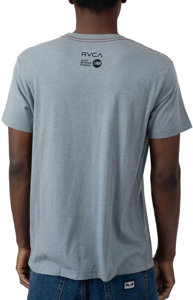 RVCA Ben Horton Raven T-Shirt - Slate 3