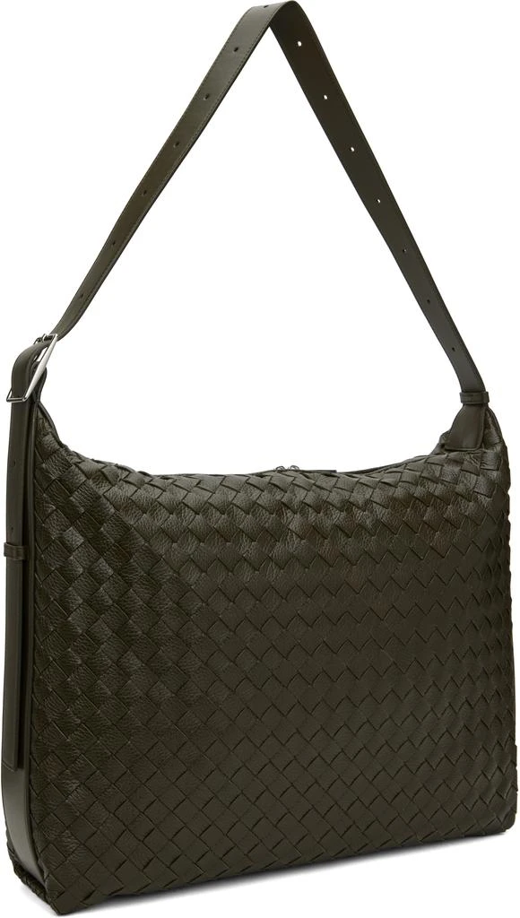 Bottega Veneta Khaki Traveller Bag 2