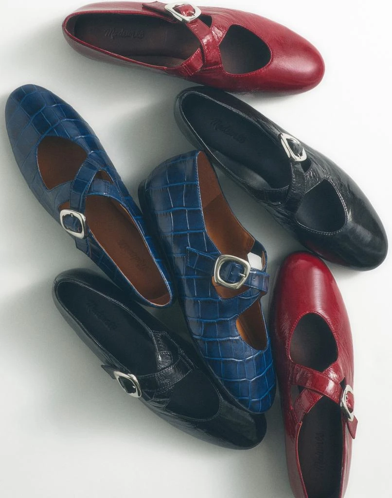 Madewell The Remy Crisscross Mary Jane Flat 4