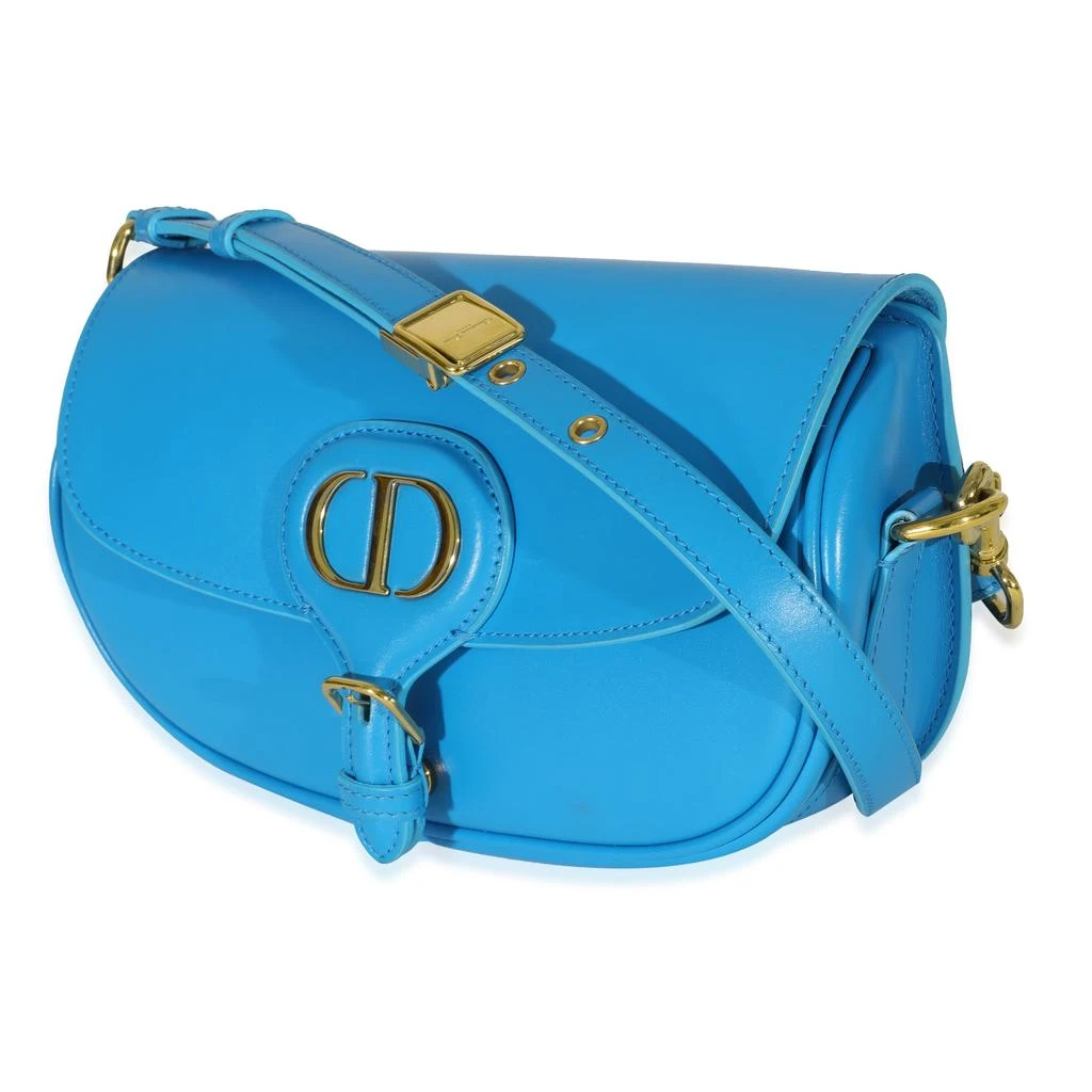 Dior Christian Dior Blue Leather Bobby East West Horizon Bag 3