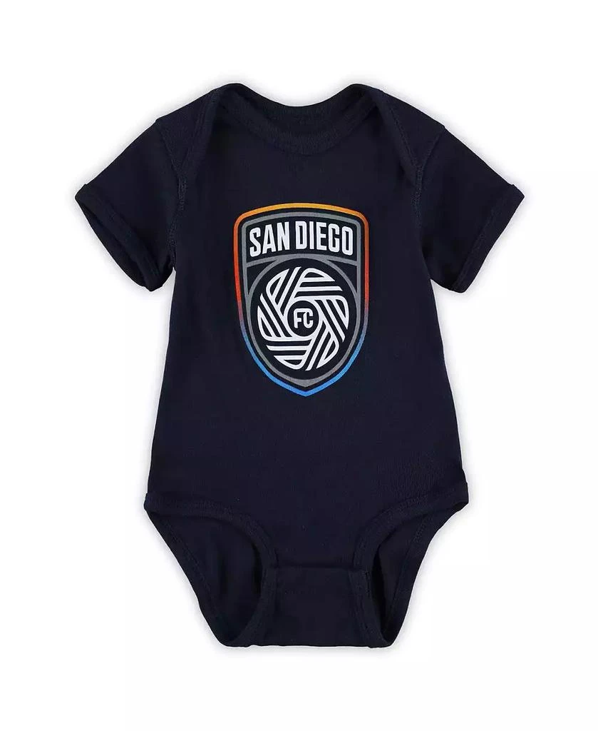 Outerstuff Baby Boys and Girls Navy San Diego FC Primary Logo Bodysuit 1