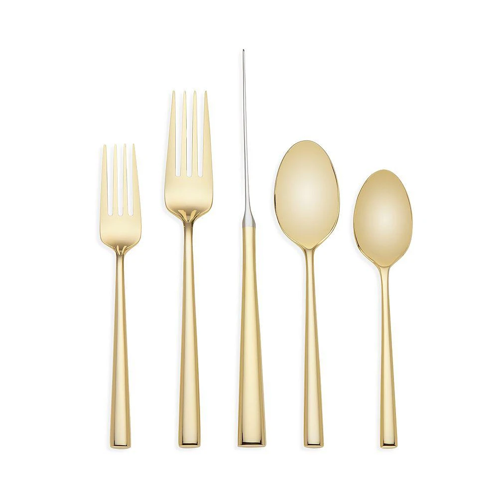 Kate Spade Malmo Gold 20 Piece Flatware Set 1