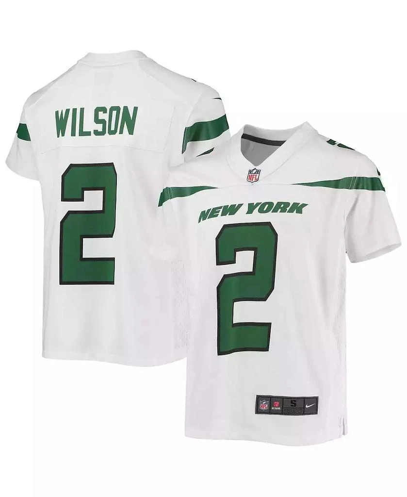 NIKE Big Boys Zach Wilson New York Jets Game Jersey 1
