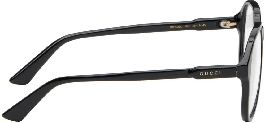 Gucci Black Aviator Glasses 2