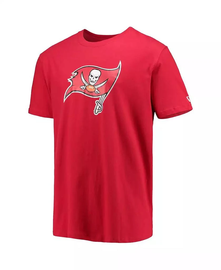 New Era Men's Red Tampa Bay Buccaneers Patch Up Collection Super Bowl XXXVII T-shirt 2
