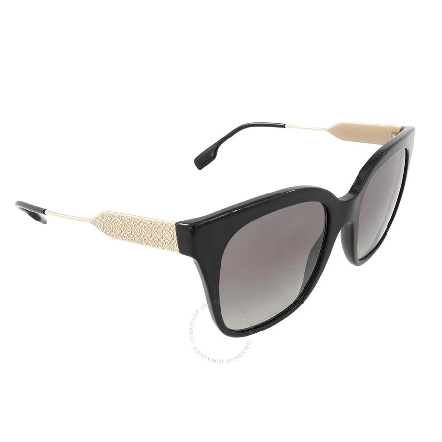 Shop Burberry Evelyn Grey Gradient Square Ladies Sunglasses  display picture 2