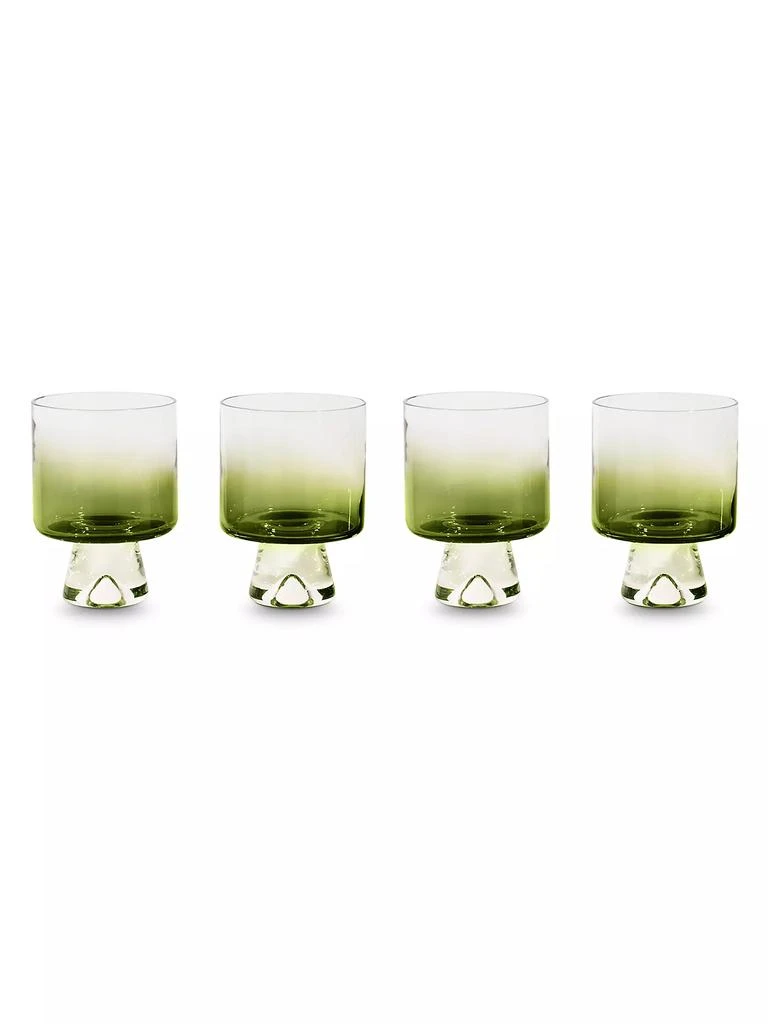 Tom Dixon Tank 4-Piece Low Ball Glasses Set 1