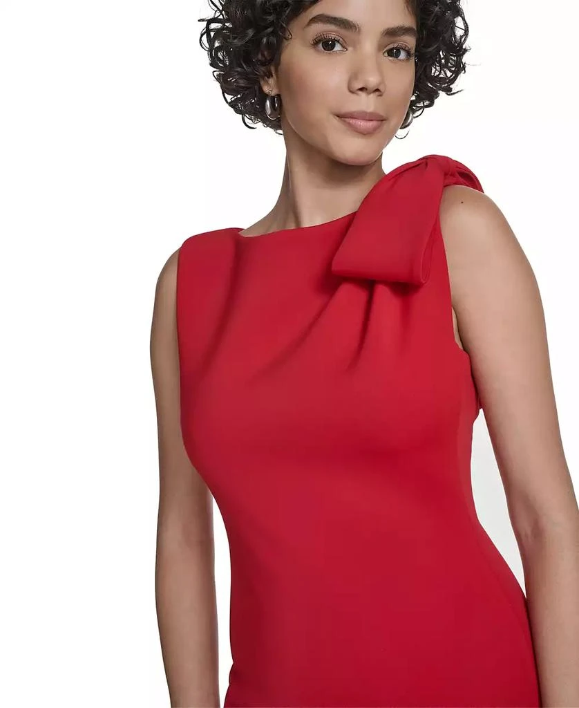Calvin Klein Women's Bow-Trim Shoulder Sheath Dress - Dresses & Skirts -  Compare Prices from 9+ Stores - Free Shipping - BeyondStyle