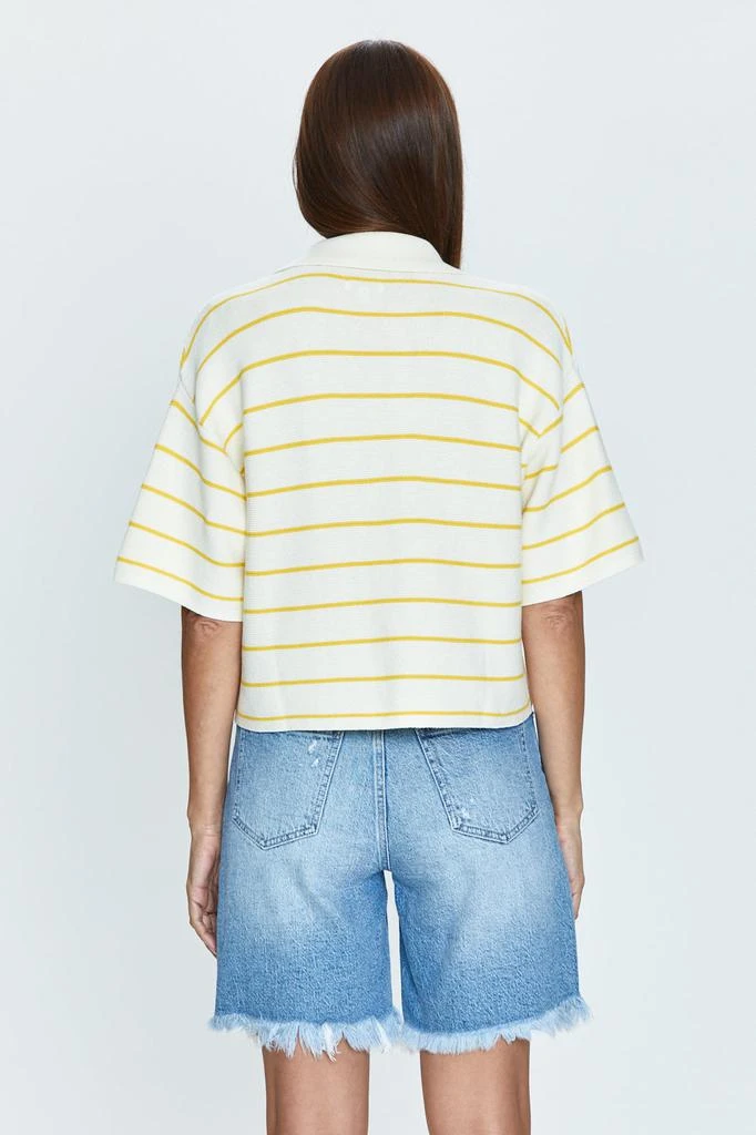 Pistola Denim Marlow Polo - Dandelion Stripe 4