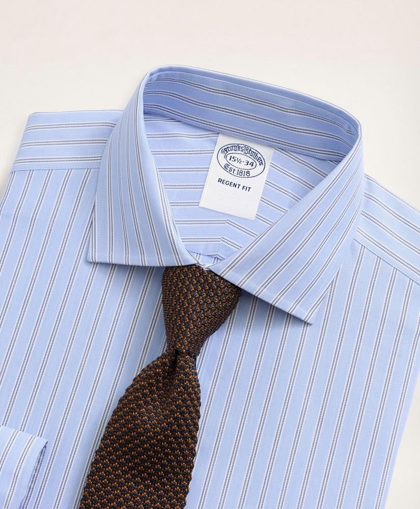 Brooks Brothers Brooks Brothers x Thomas Mason® Regent Regular-Fit Dress Shirt, English Collar Double Stripe