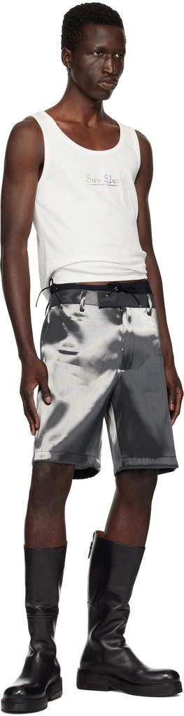 Ludovic de Saint Sernin White 'Sun Slut' Tank Top 4