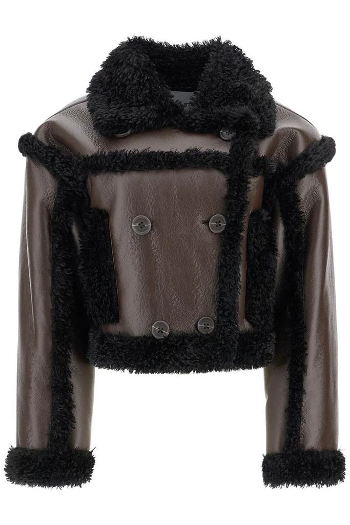 STAND STUDIO 'cropped faux leather jacket kristy 1