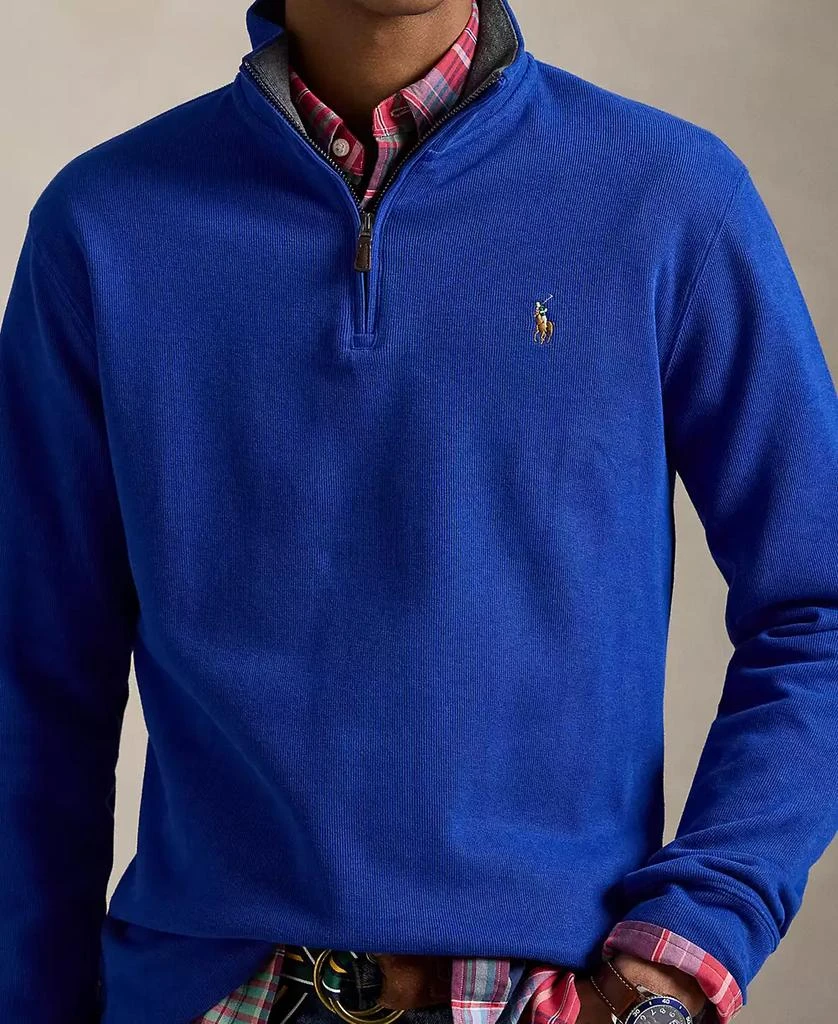 Ralph Lauren Men's Estate-Rib Cotton Quarter-Zip Pullover 3