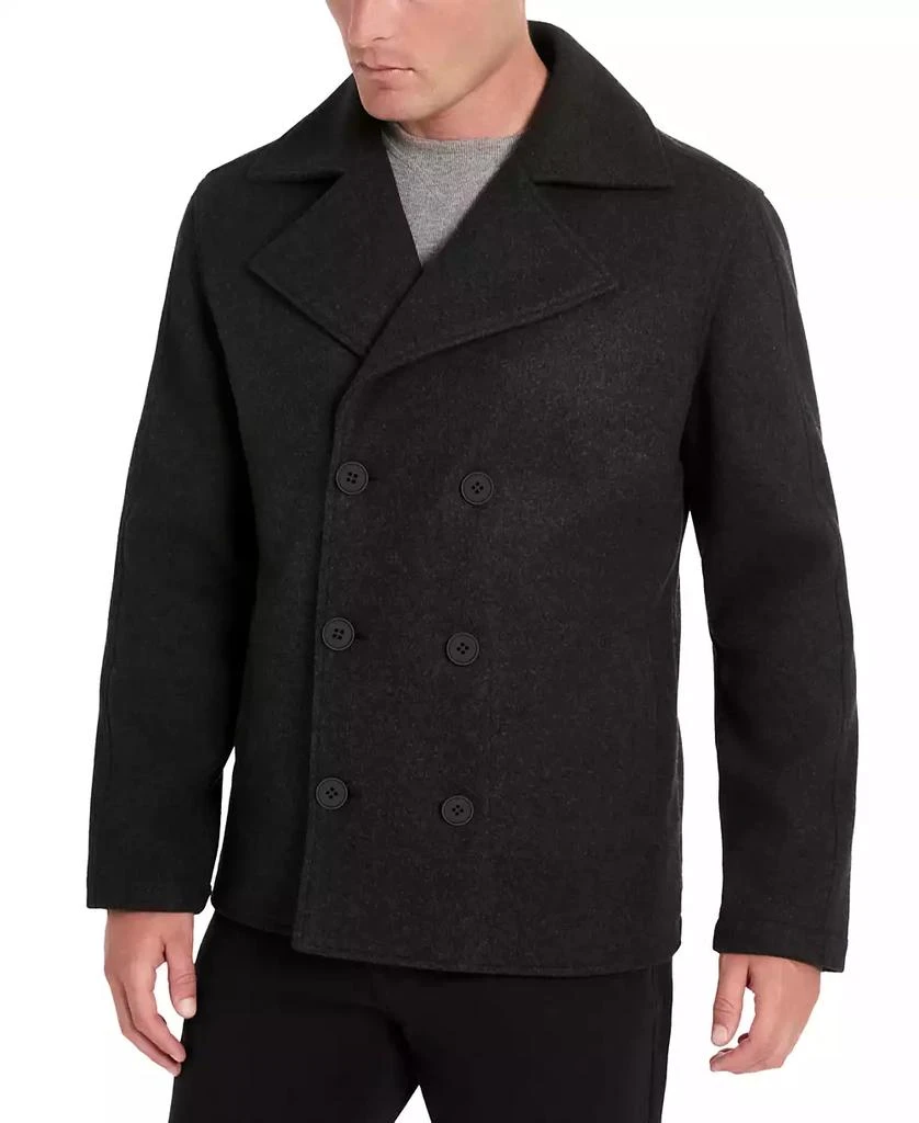 Kenneth Cole Men's Double-Breasted Peacoat 1