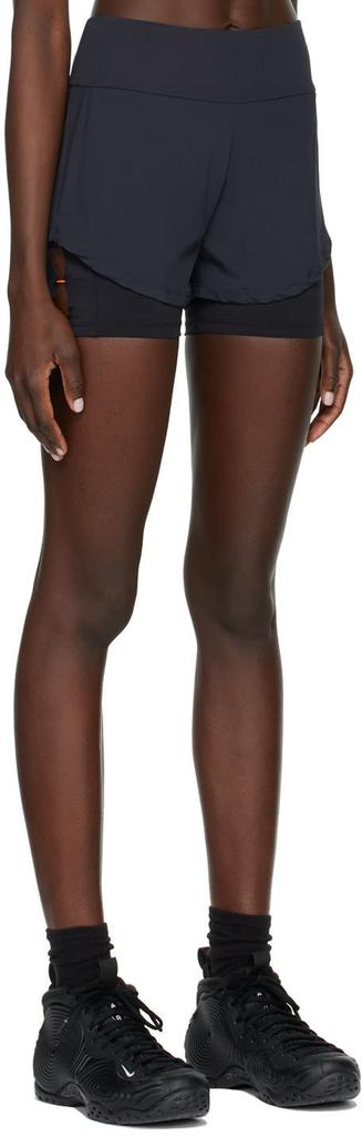 RUI SSENSE Exclusive Black Spandex Sport Shorts