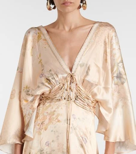 Camilla Silk charmeuse maxi dress 4