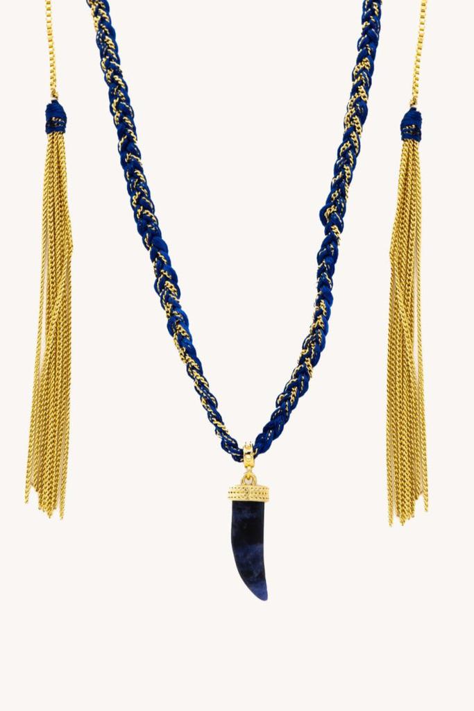 Rebecca Minkoff Shark Tooth Slider Necklace