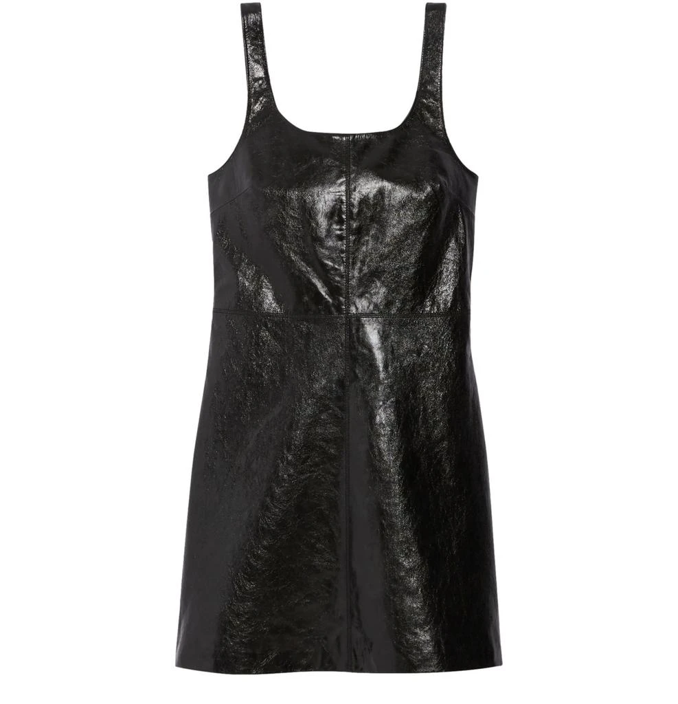 CLAUDIE PIERLOT Short leather tunic dress 1