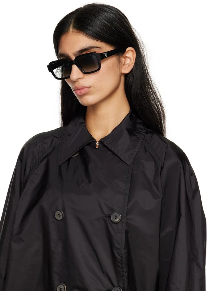 Prada Black Rectangular Sunglasses 4