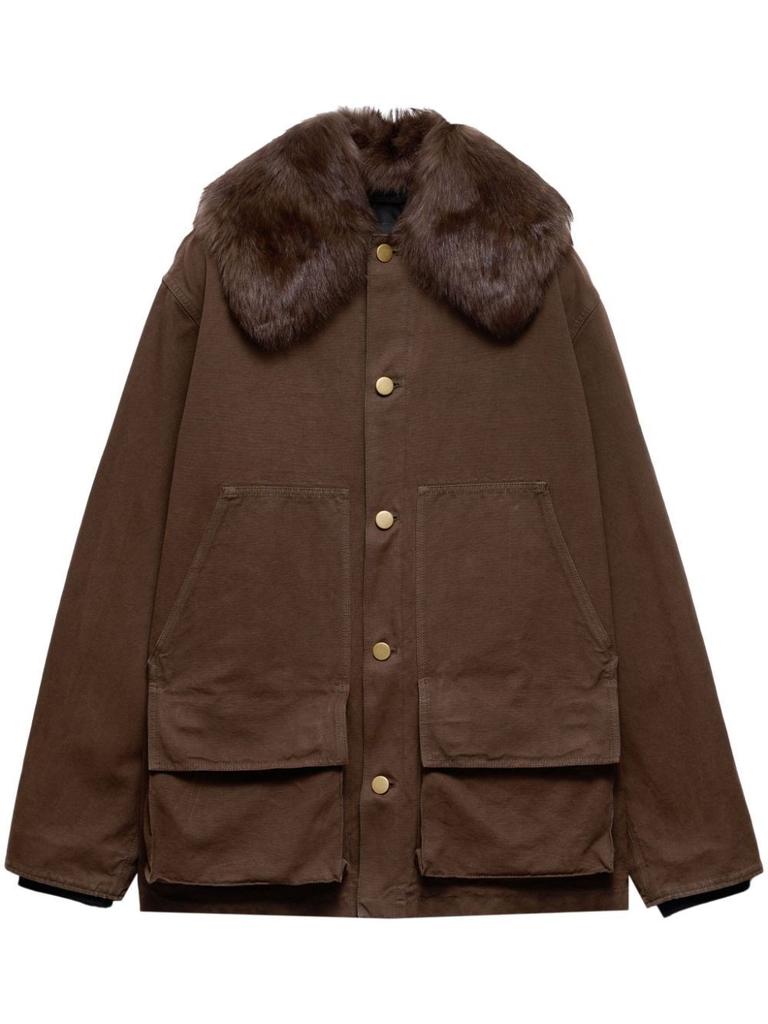 Prada Midnight Blue Wool Blend Coat - Jackets - Compare