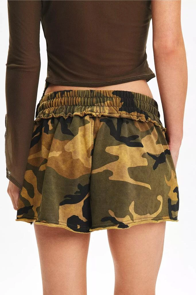 Jaded London Jaded London Monster Camo Print Sweat Short 3