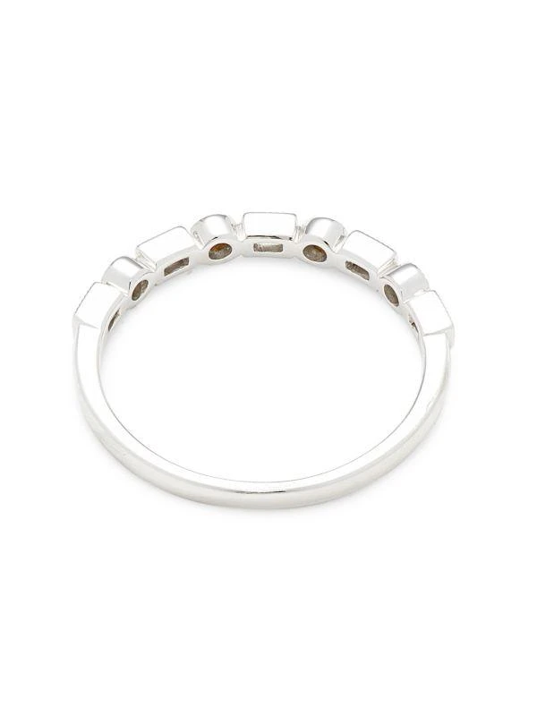 Saks Fifth Avenue 14K White Gold & 0.14 TCW Diamond Ring 2
