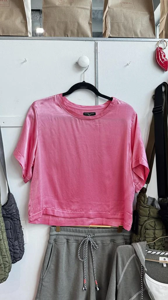 Michael Lauren Michael Lauren - satin short sleeve 1