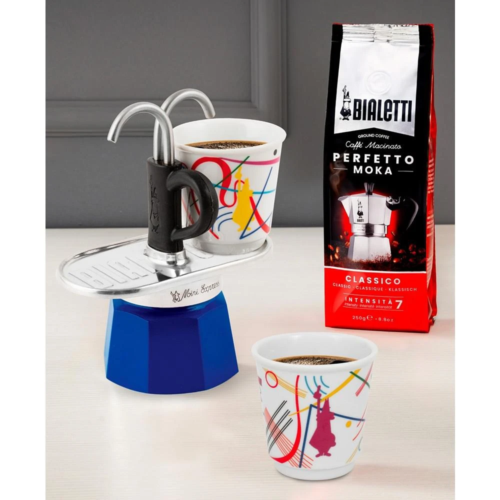 Bialetti Set Mini Express "R" Kandinsky Plus 2 Bicc. 2.8 OZ Coffeemaker 2