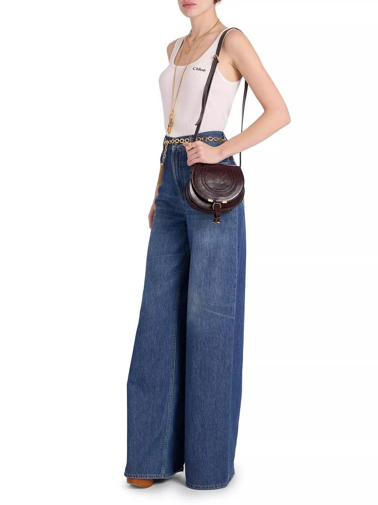 Chloé Small Marcie Leather Saddle Bag 2