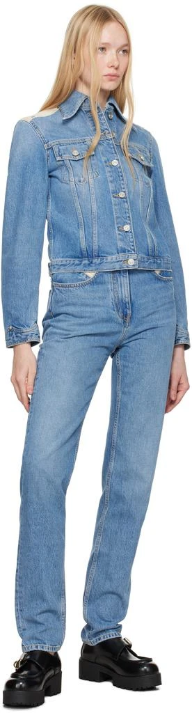 Givenchy Blue Yoke Denim Jacket 4