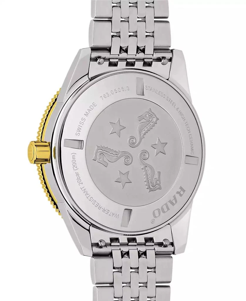 Rado Men's Captain Cook Automatic Two-Tone Stainless Steel Bracelet Watch 42mm 3