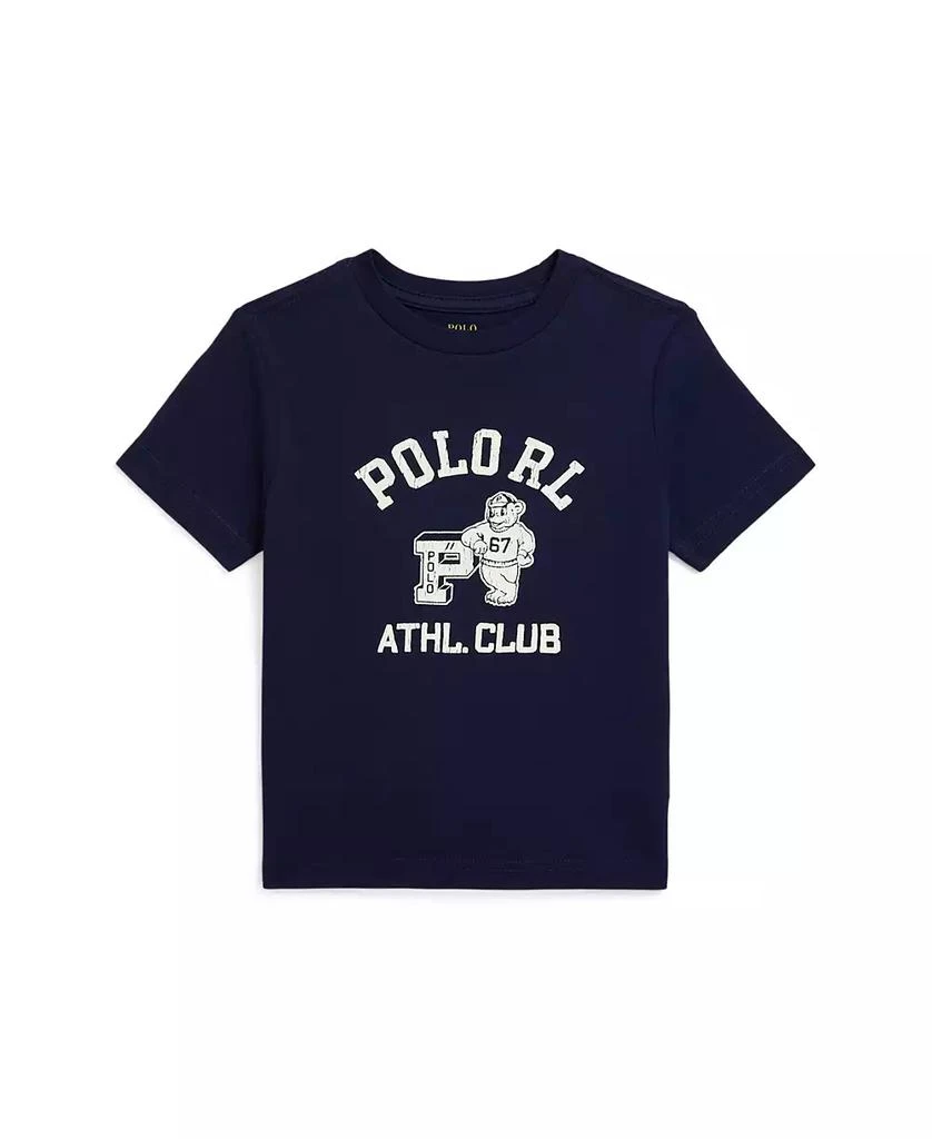 Ralph Lauren Toddler and Little Boys Logo Cotton Jersey T-Shirt