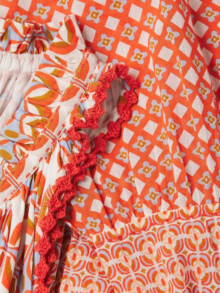 Ro's Garden Sofia Printed Cotton Maxi Dress 6