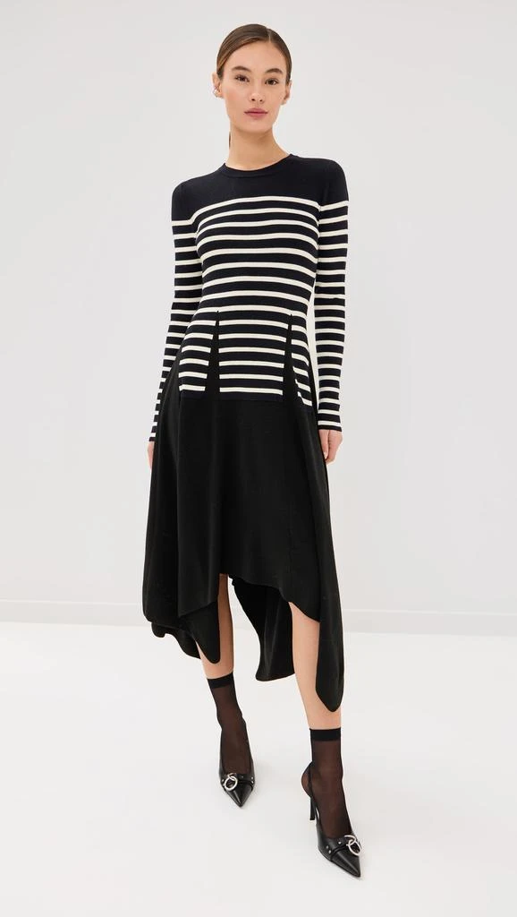 Monse Trompe L'oeil Dart Knitted Dress 6