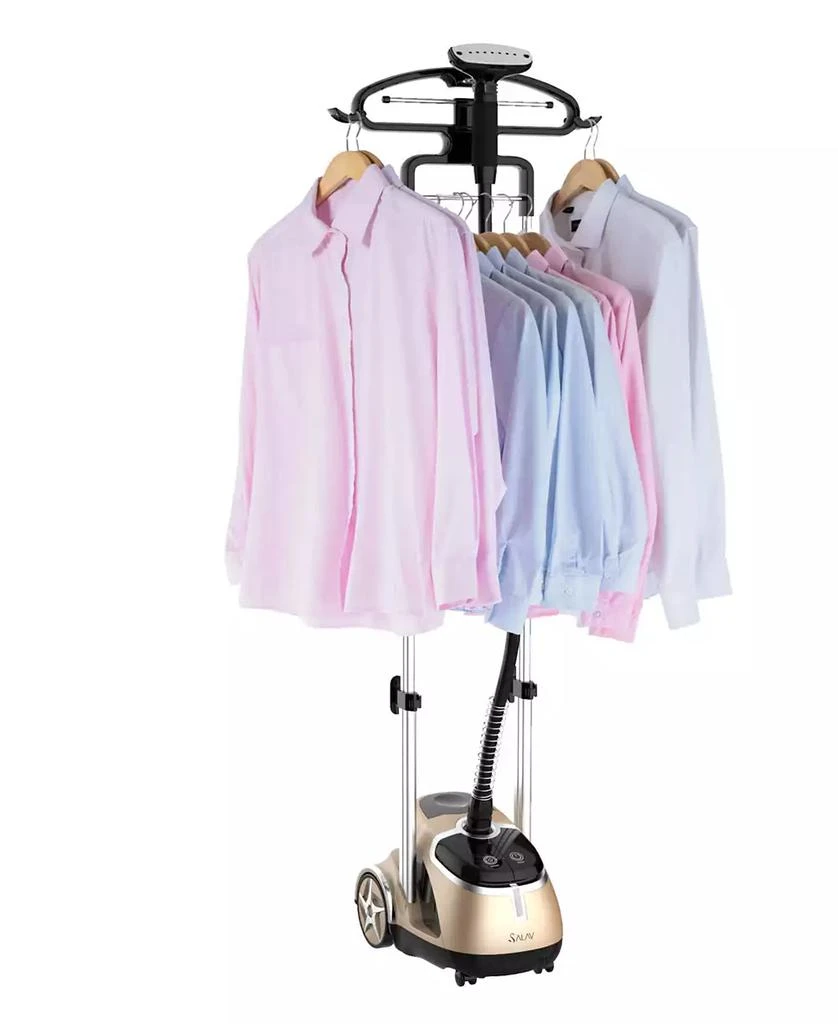 SALAV Professional Garment Steamer with Retractable Power Cord and Foot Pedal Control, GS49-DJ 8