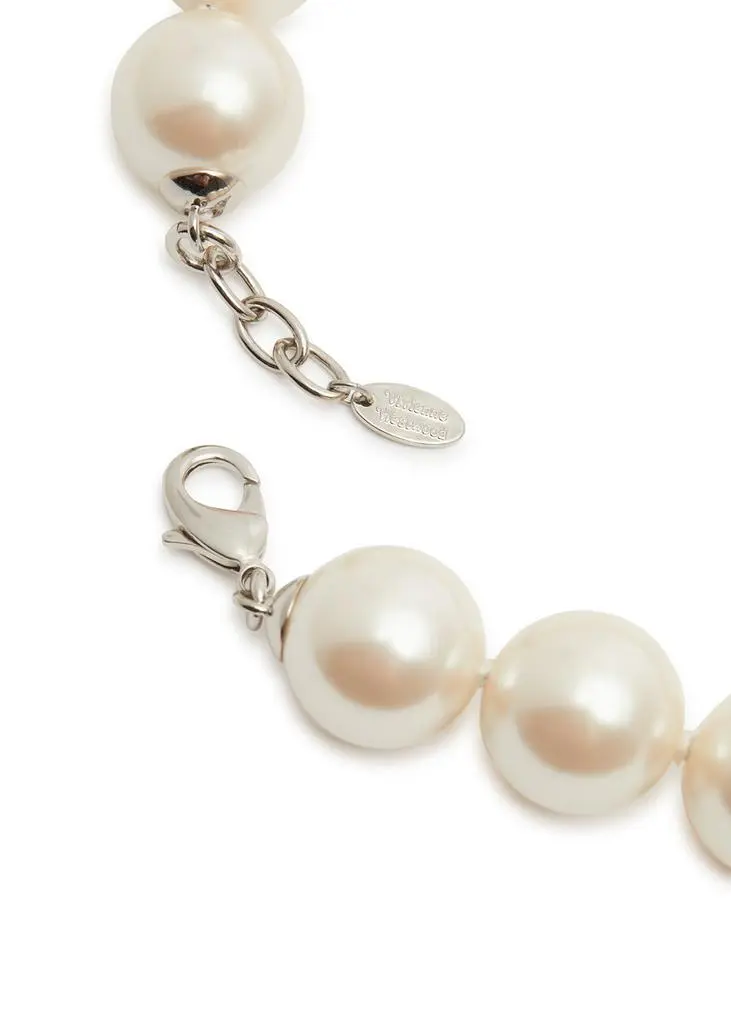 Vivienne Westwood Neysa orb faux pearl necklace 4