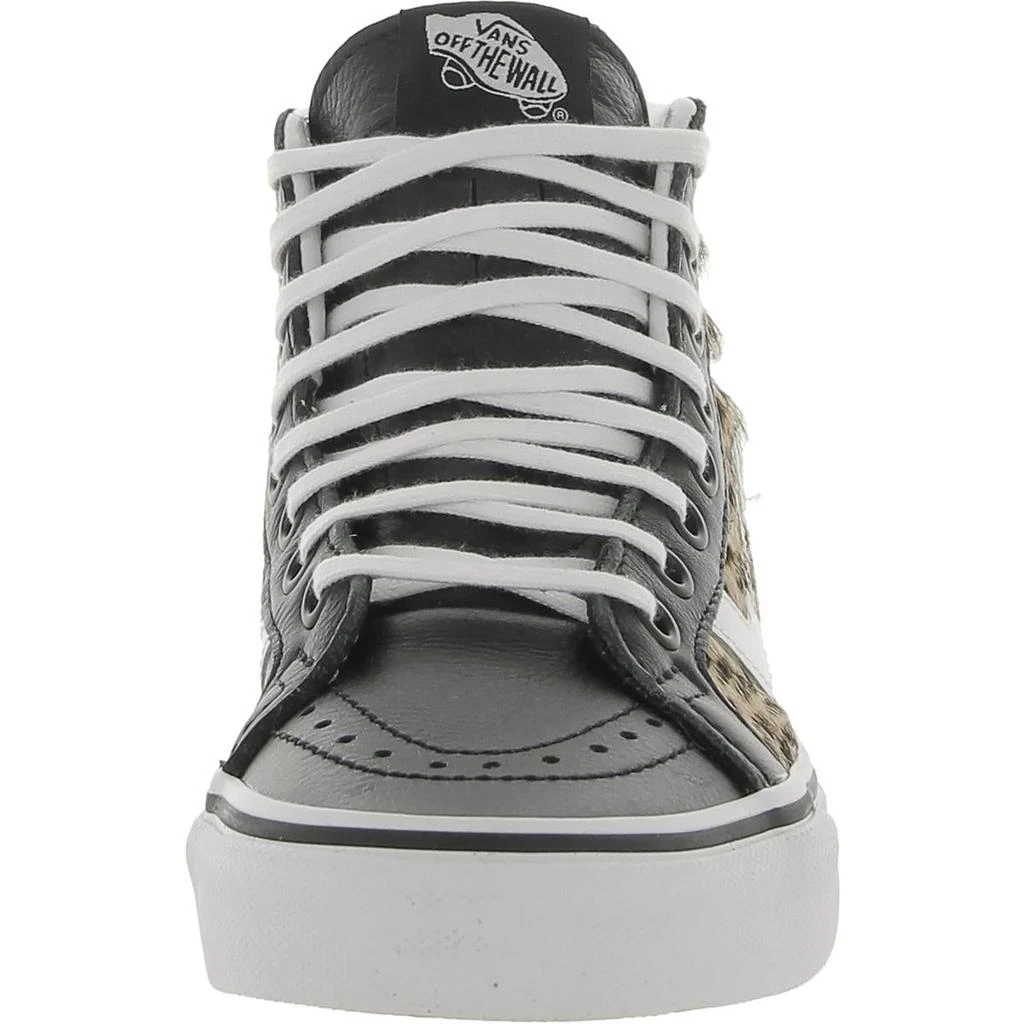 Vans Sk8-Hi Reissue Womens Leather Animal Print High-Top Sneakers 2