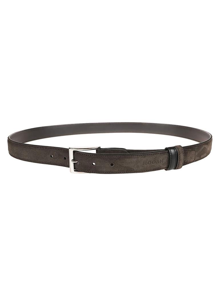 【送料&関税込】Hogan Black Leather Belt - Unisex hogan Black Leather Belt - Belts - BeyondStyle