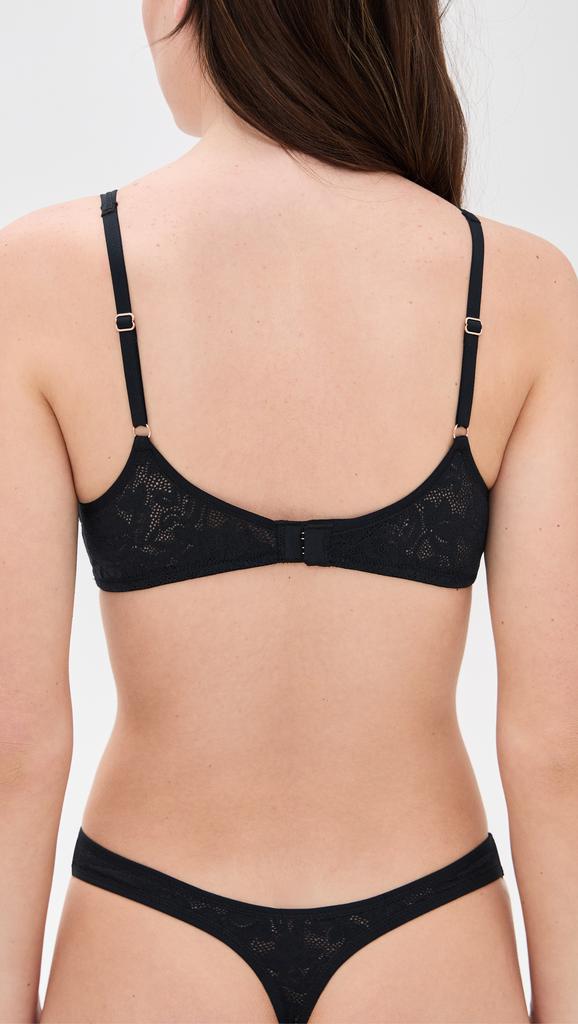 Eberjey Soft Stretch Lace Plunge Bralette